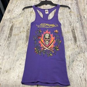 Womens Rare Ed Hardy tank top